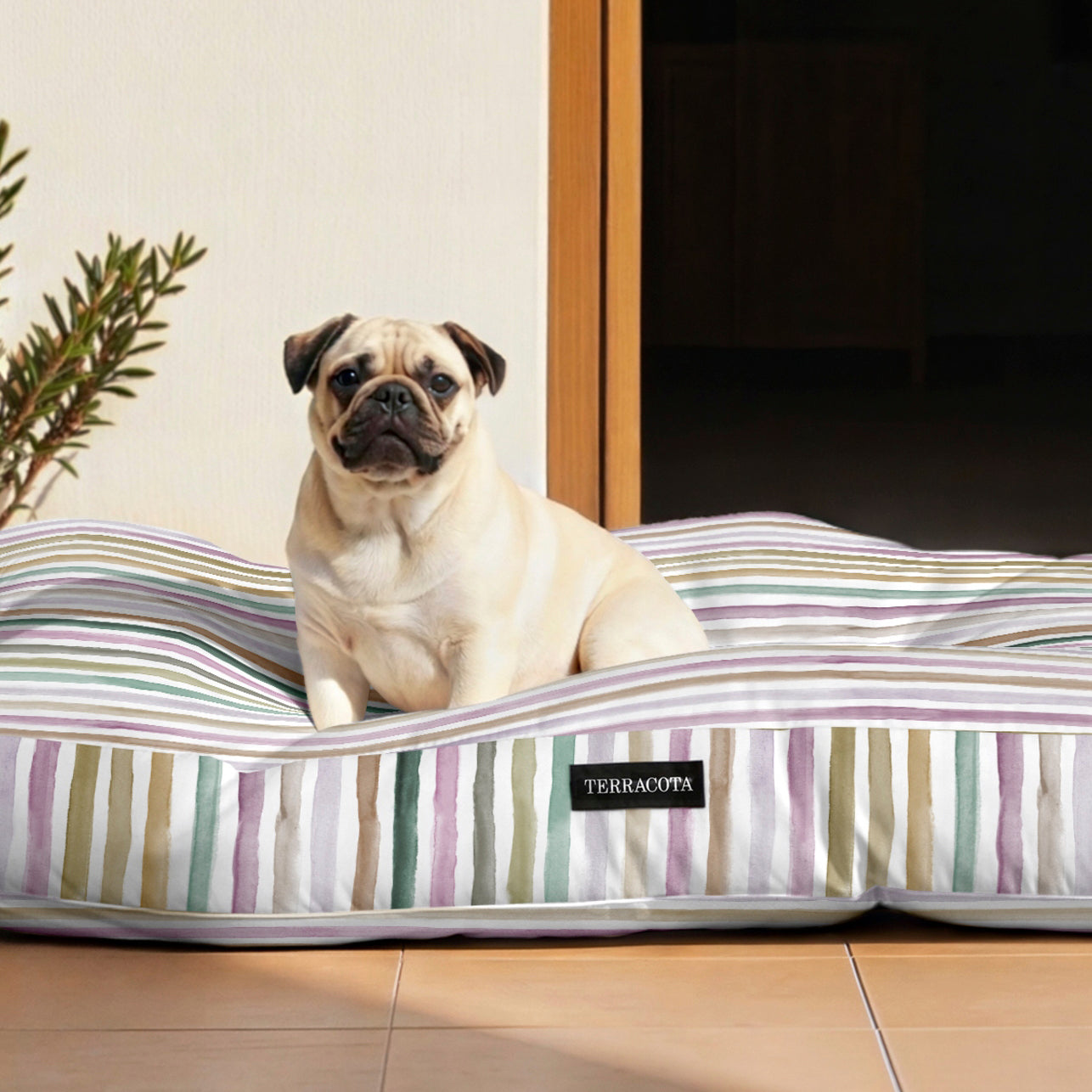 Cama para mascotas 100% algodón antimanchas Naiara 4-100