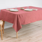 Mantel antimanchas premium jacquard Vichy