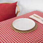Mantel antimanchas premium jacquard Vichy