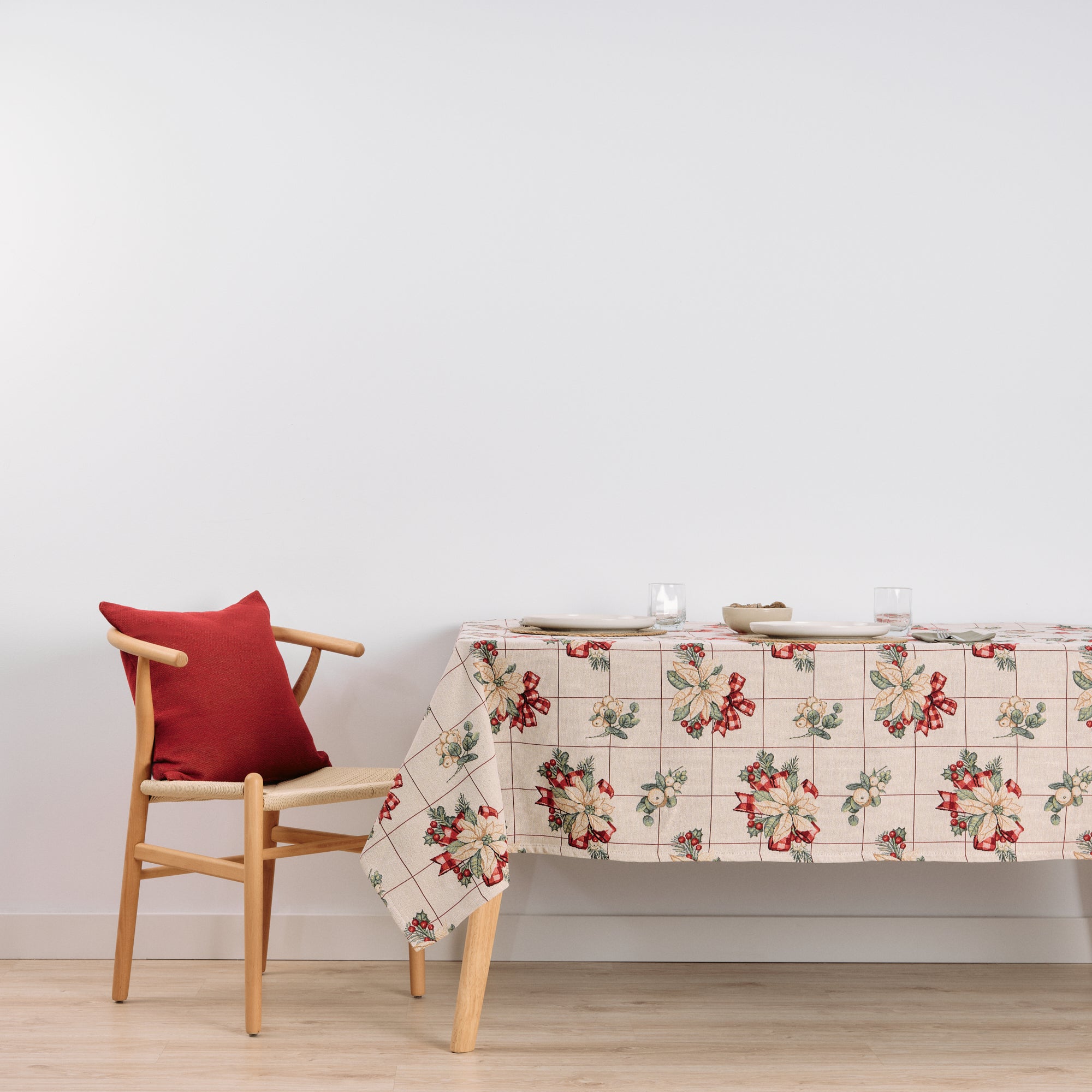Mantel antimanchas premium jacquard 33725B