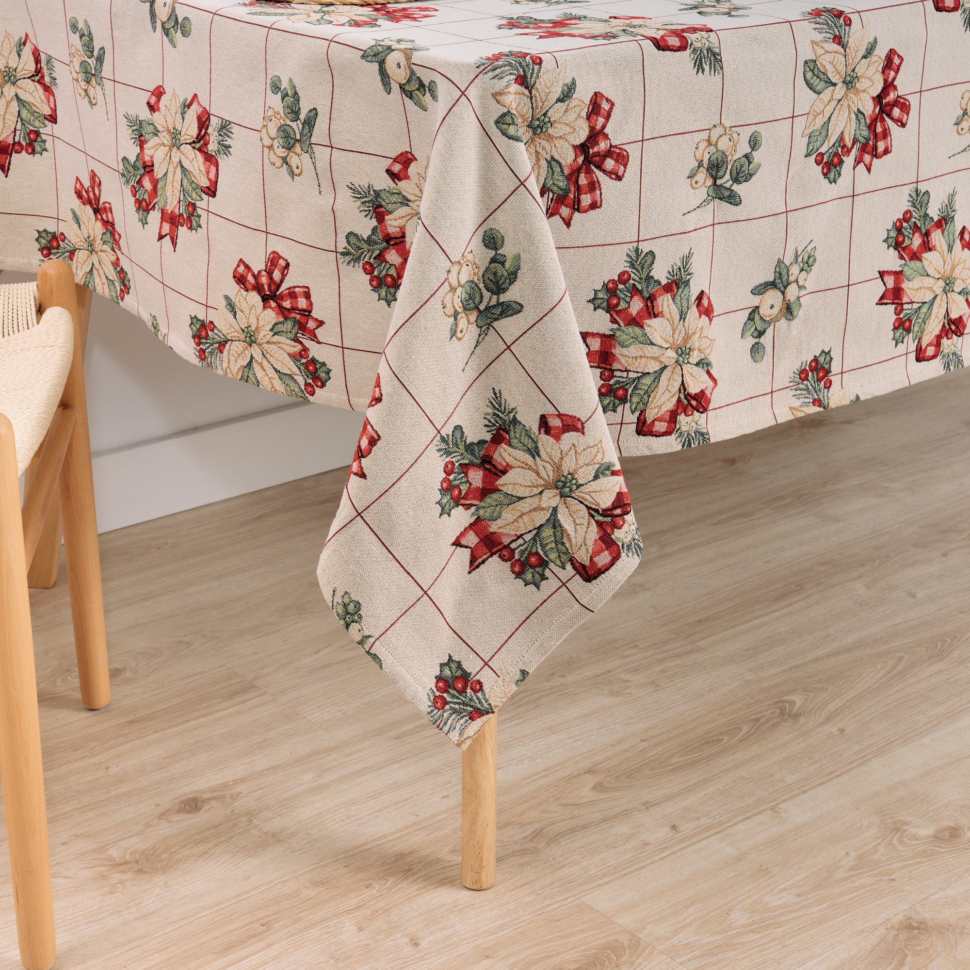 Mantel antimanchas premium jacquard 33725B
