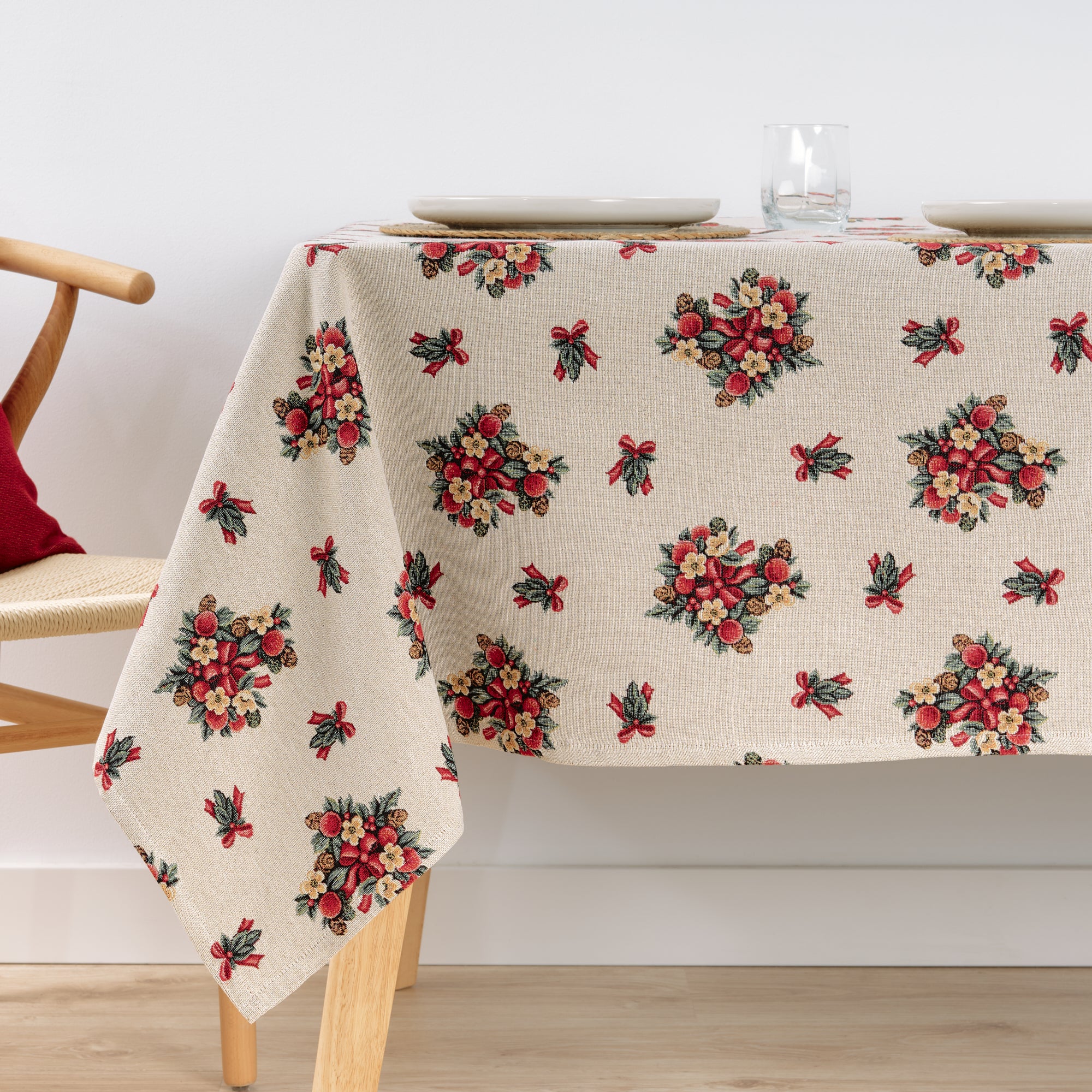 Mantel antimanchas premium jacquard 33763
