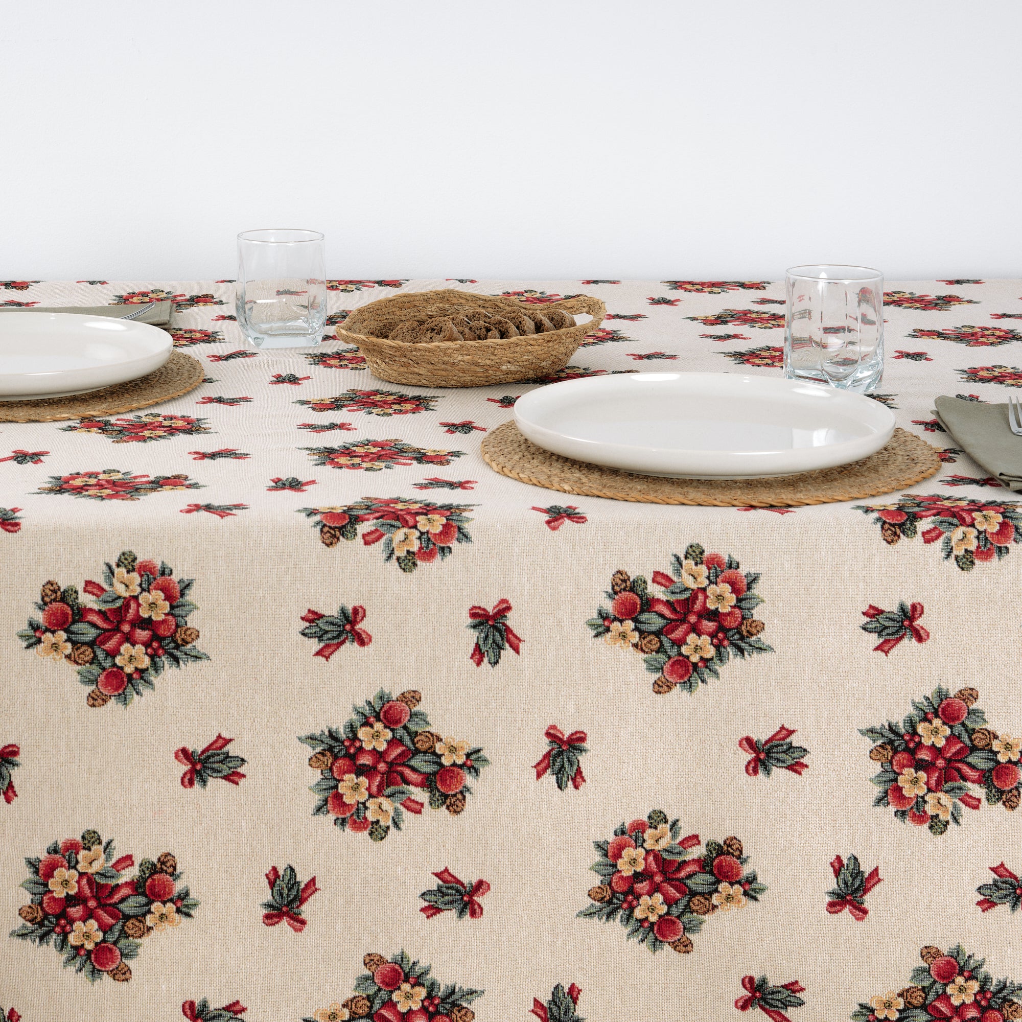 Mantel antimanchas premium jacquard 33763