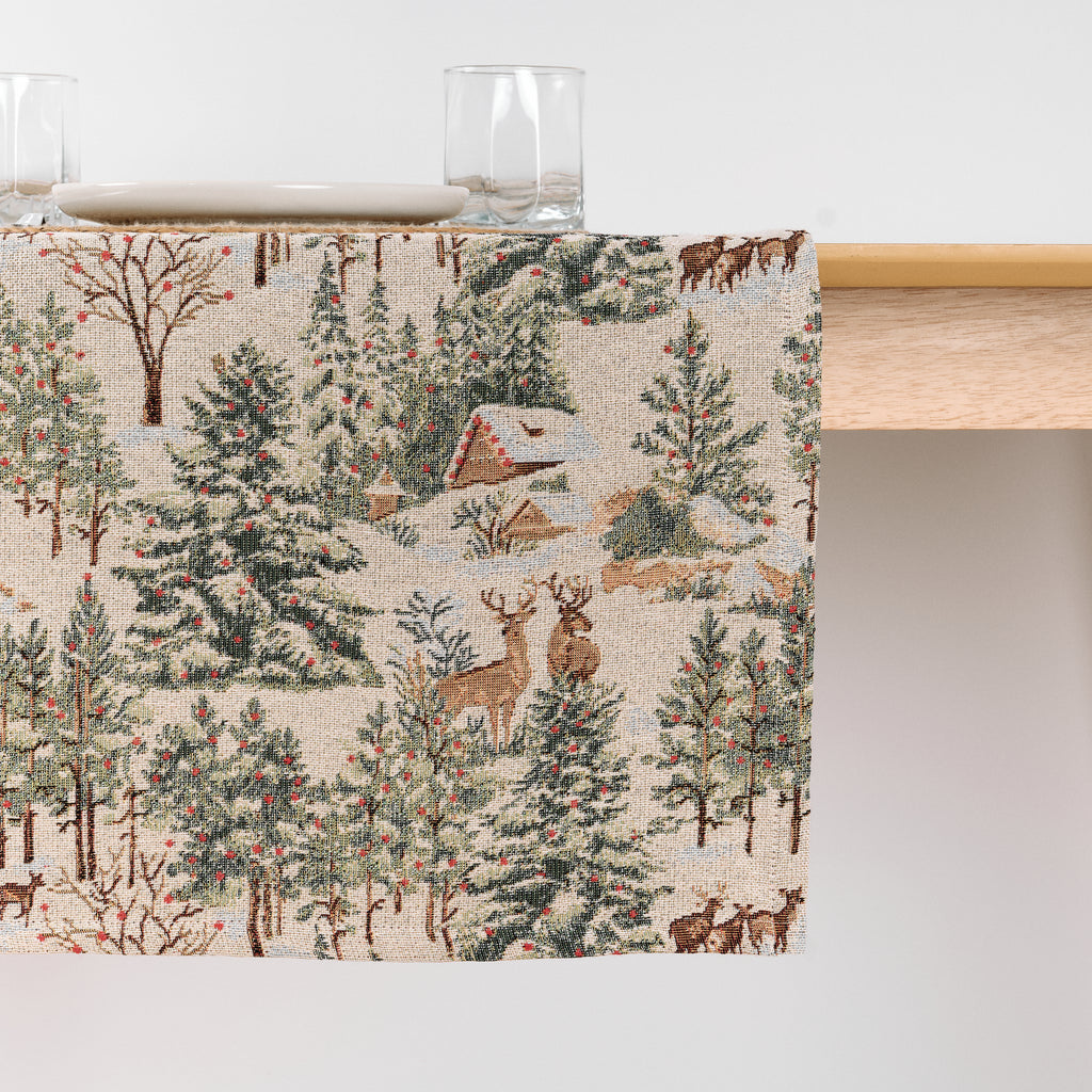 Camino de mesa jacquard 33722B 45x140 cm
