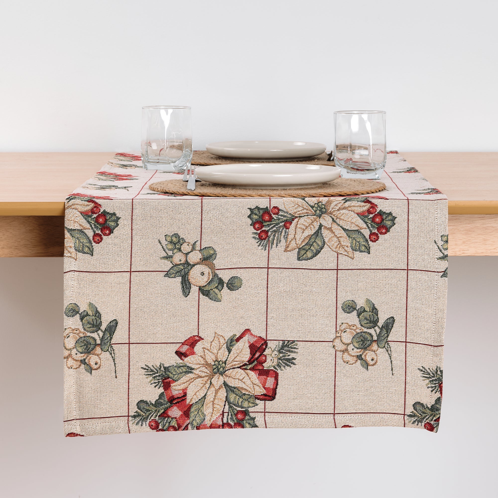Camino de mesa jacquard 33725B 45x140 cm