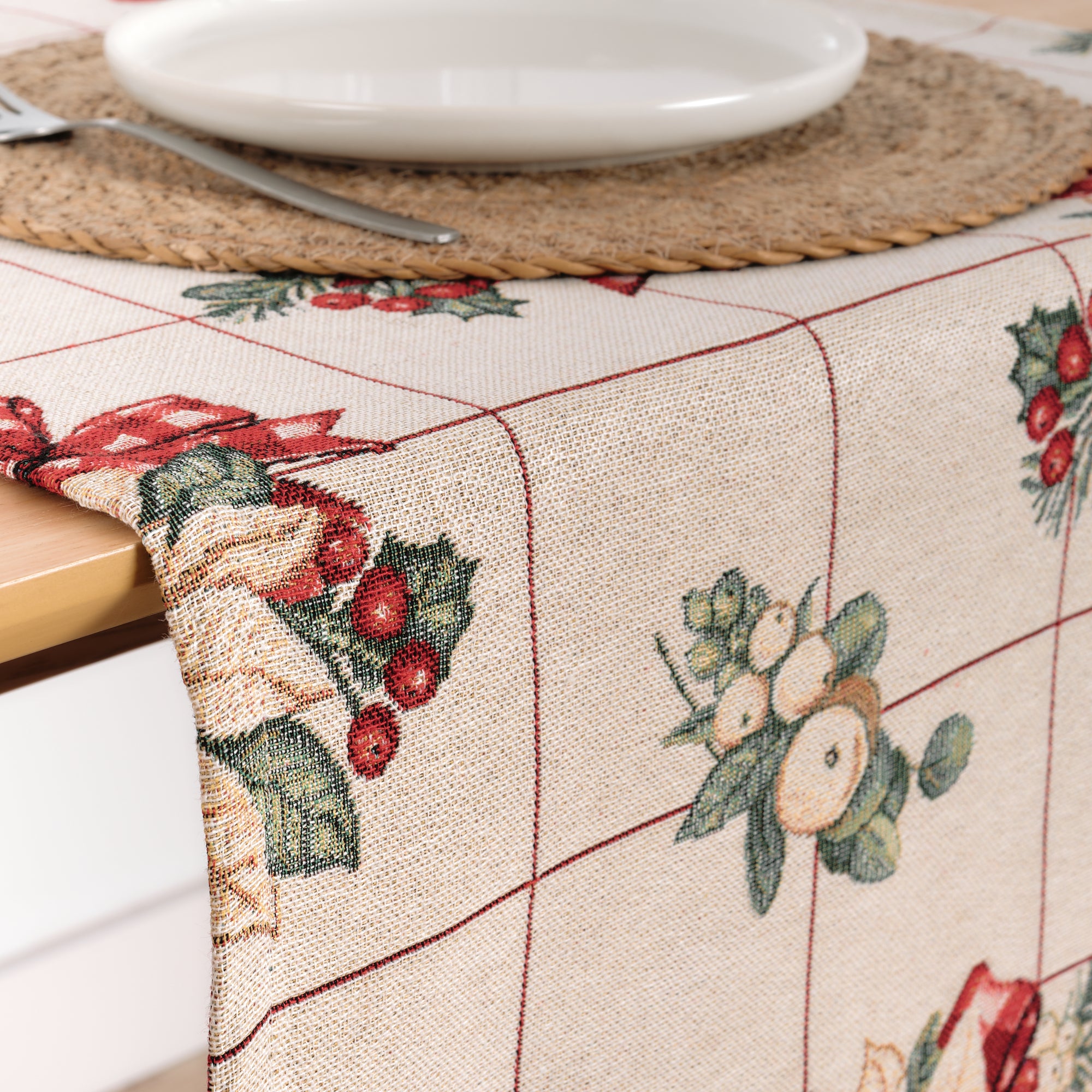 Camino de mesa jacquard 33725B 45x140 cm
