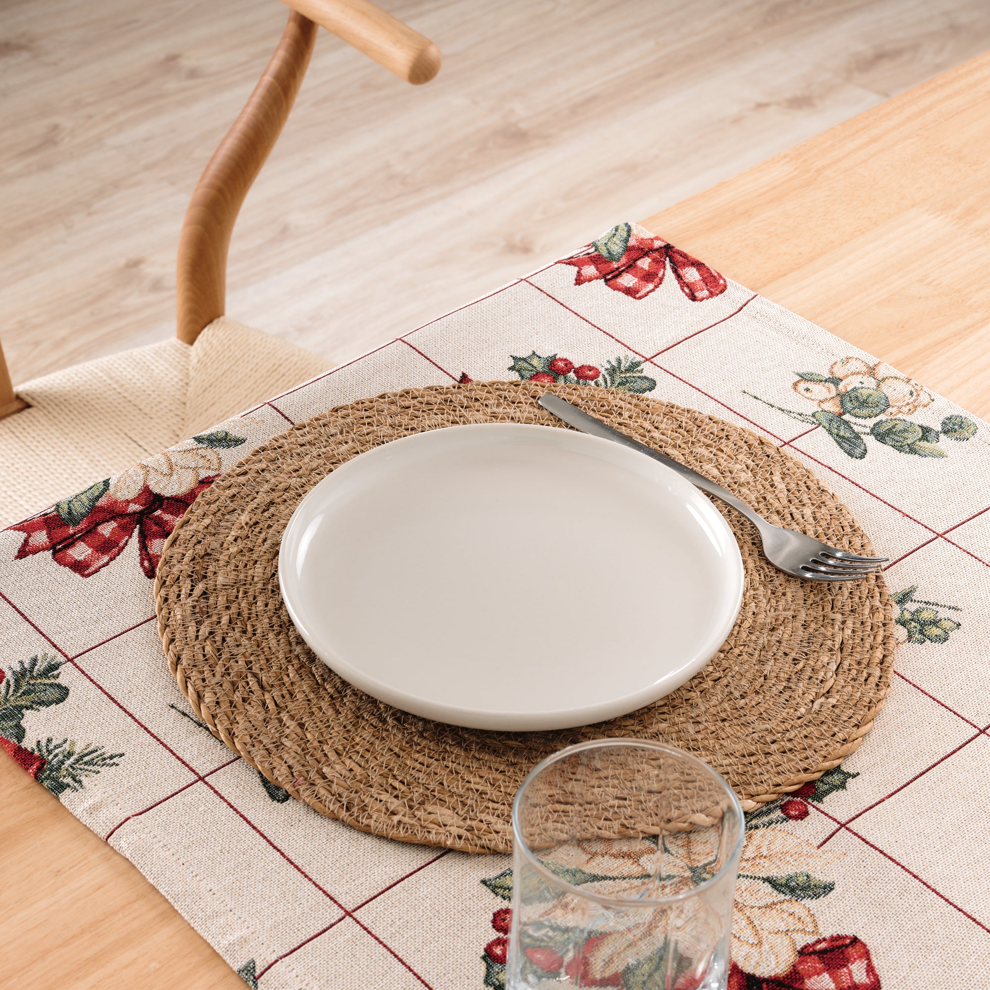 Camino de mesa jacquard 33725B 45x140 cm