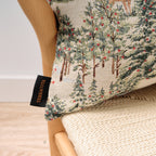 Funda de cojín jacquard 45x45 cm 33722B