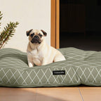 Cama para perros y gatos gruesa y acolchada 100% algodón antimanchas para mascotas 0120-294