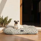Cama para perros y gatos gruesa y acolchada 100% algodón antimanchas para mascotas 0120-305