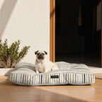 Cama para perros y gatos gruesa y acolchada 100% algodón antimanchas para mascotas 0120-421