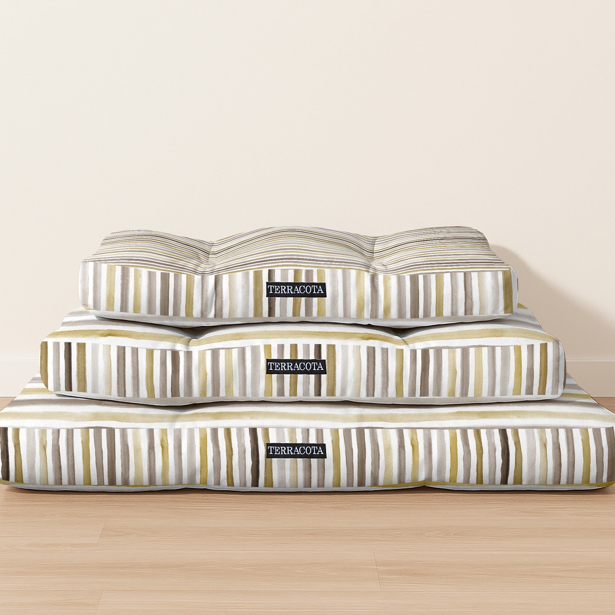 Cama para perros y gatos gruesa y acolchada 100% algodón antimanchas para mascotas 0120-421