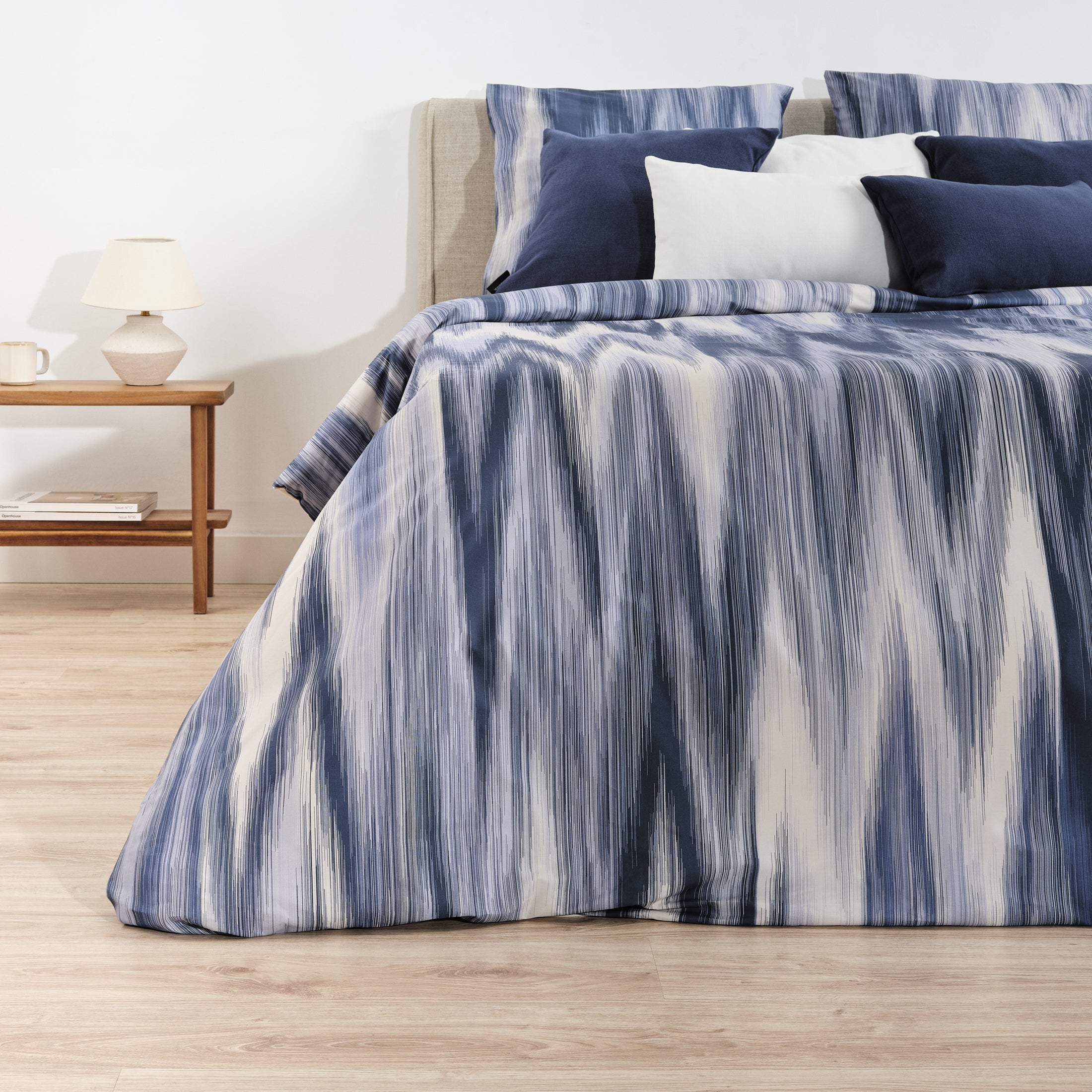 Funda nórdica Algemesí Azul 200 hilos