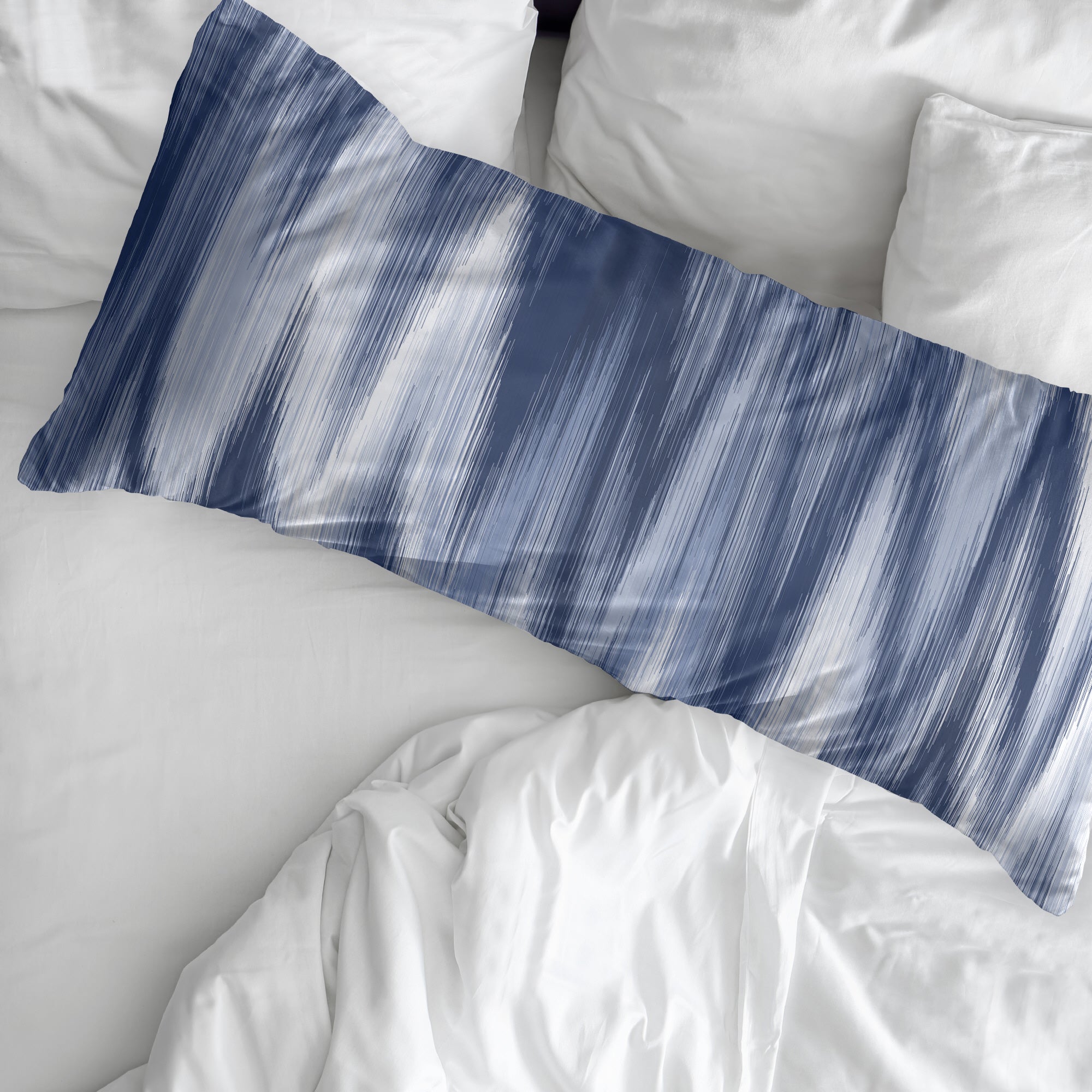 Funda de almohada 100% algodón 200 hilos Algemesí Azul