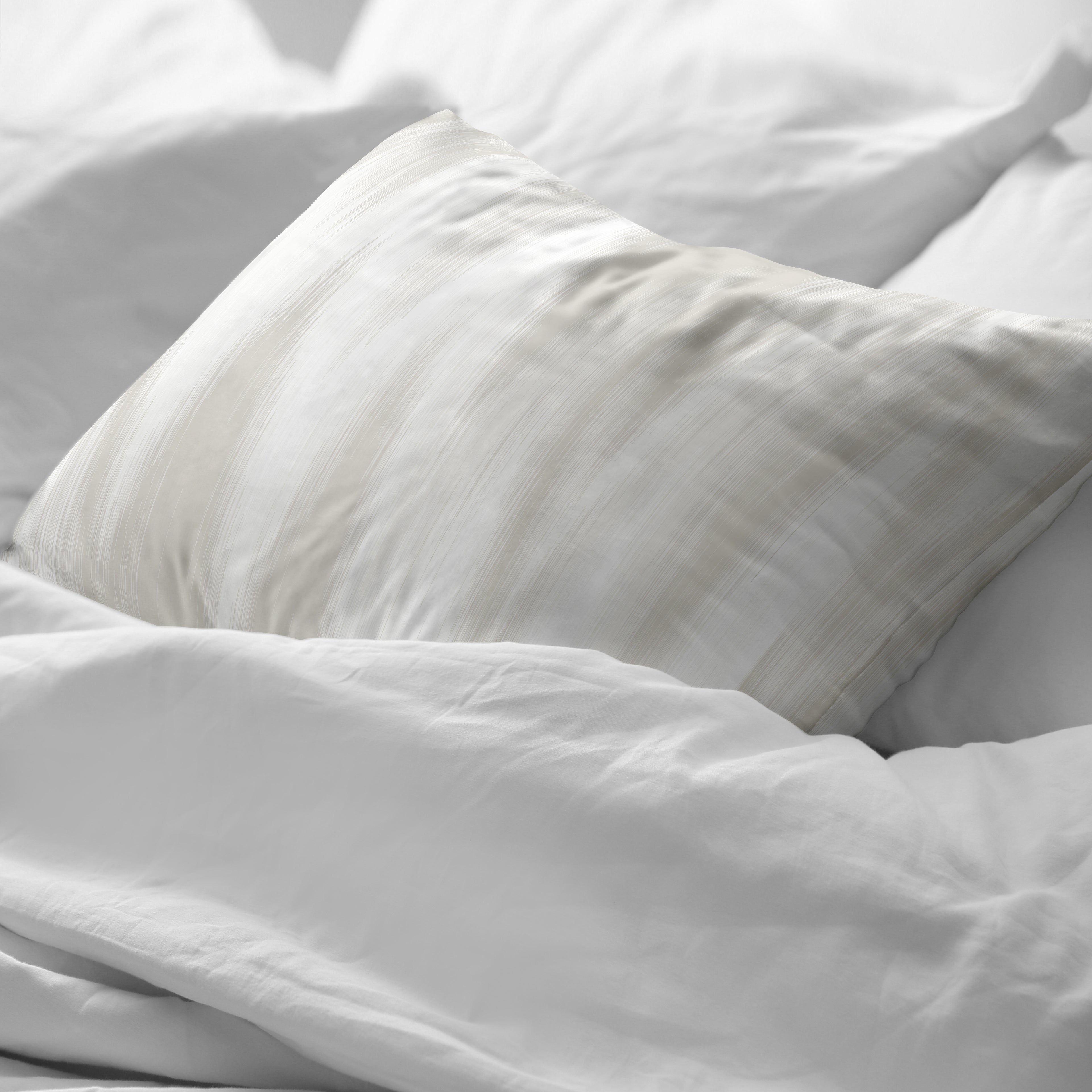 Funda de almohada 100% algodón 200 hilos Algemesí Beige