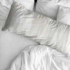 Funda de almohada 100% algodón 200 hilos Algemesí Beige