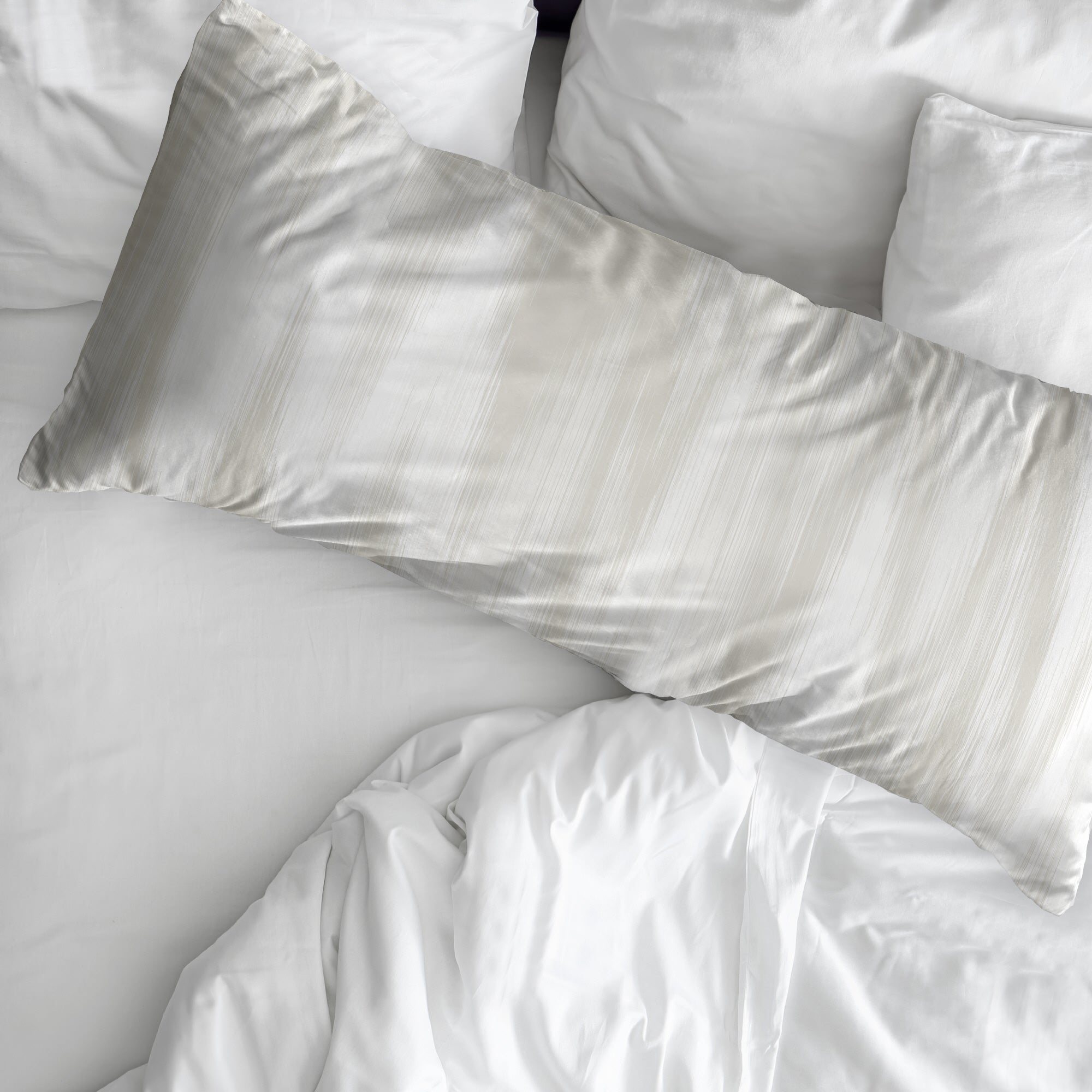 Funda de almohada 100% algodón 200 hilos Algemesí Beige