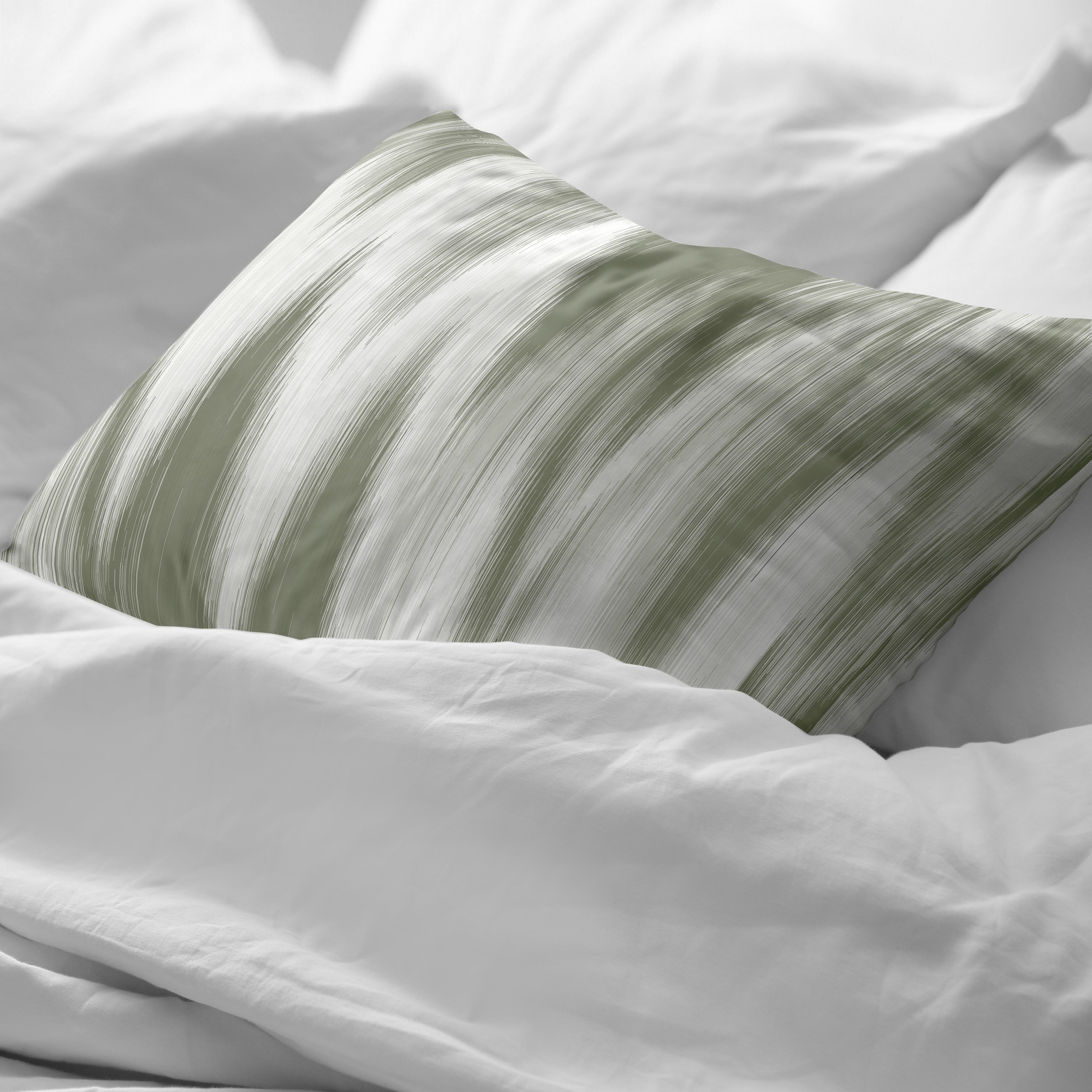 Funda de almohada 100% algodón 200 hilos Algemesí Verde
