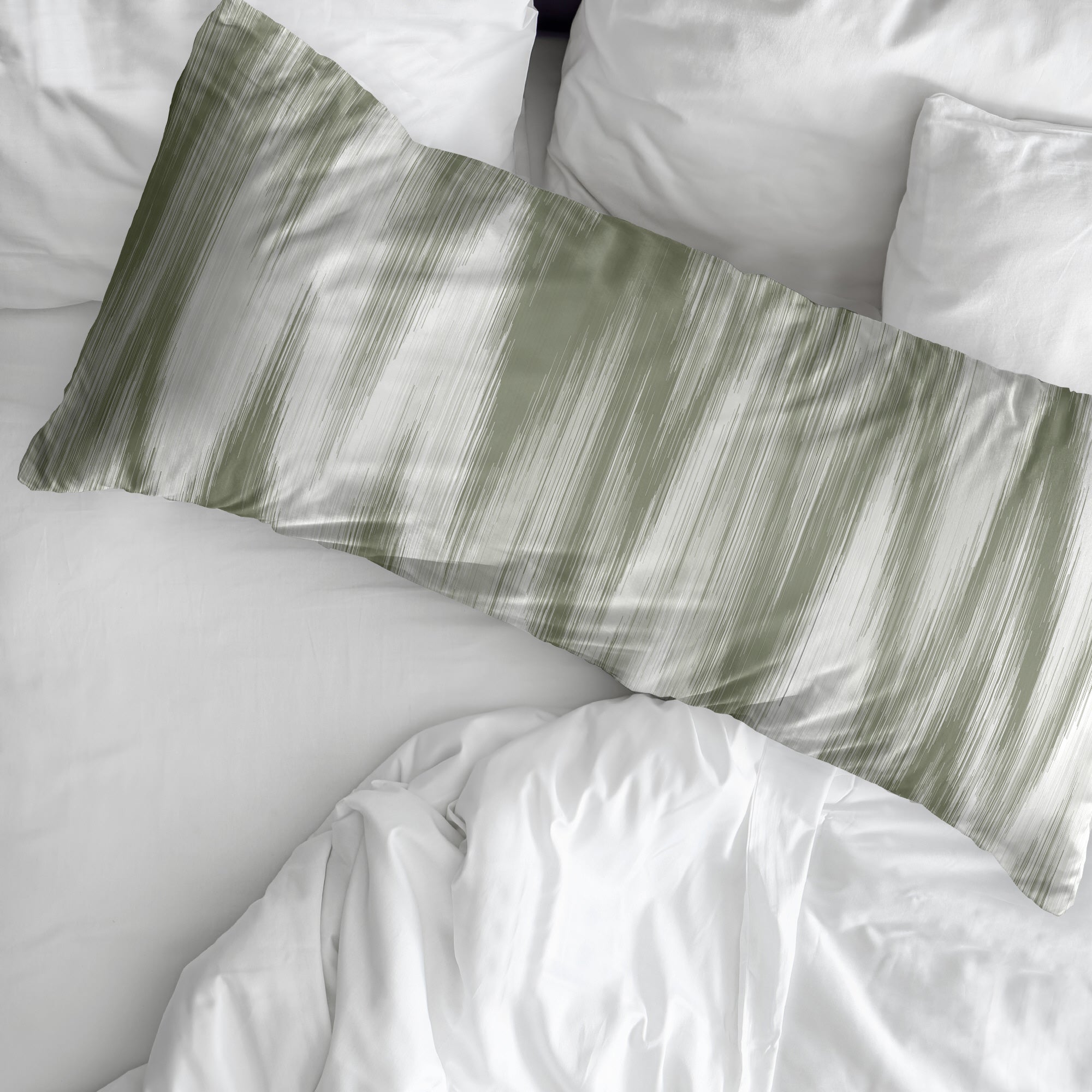 Funda de almohada 100% algodón 200 hilos Algemesí Verde