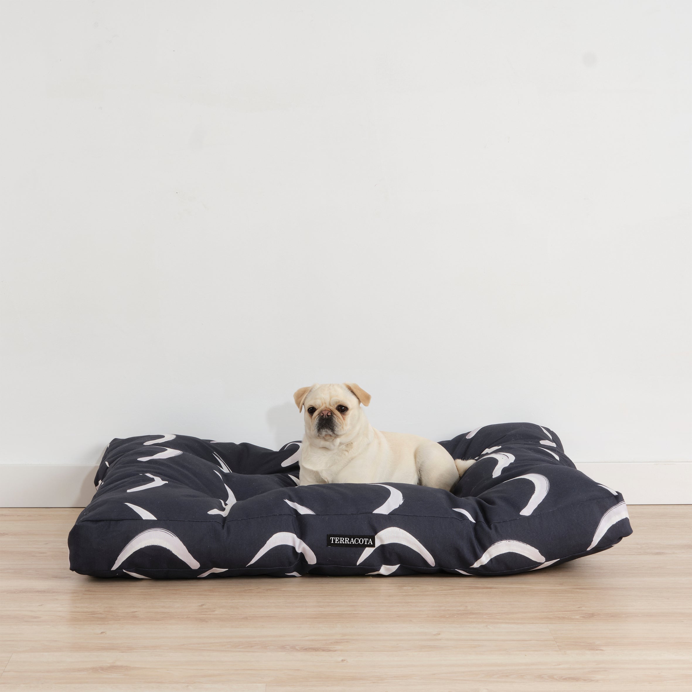 Cama para mascotas gruesa y acolchada antimanchas Calella Azul