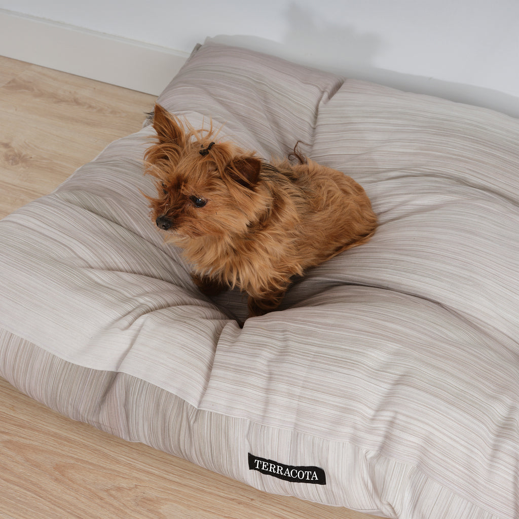 Cama para mascotas gruesa y acolchada antimanchas Lluc Verde