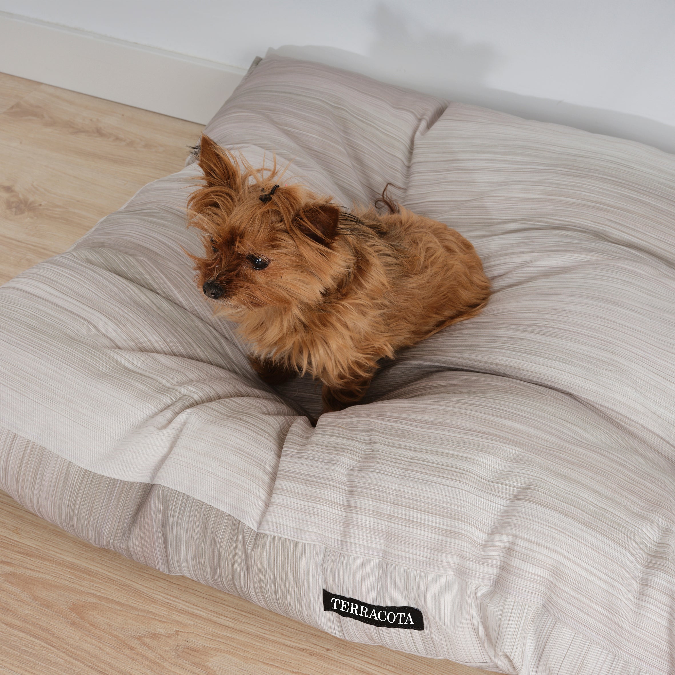 Cama para mascotas gruesa y acolchada antimanchas Lluc Verde