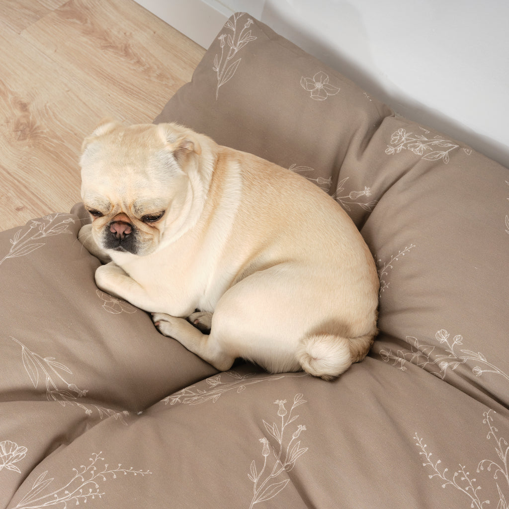 Cama para mascotas gruesa y acolchada antimanchas Orba