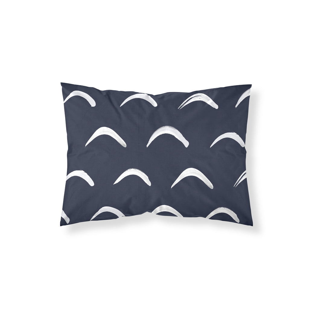 Funda de almohada 100% algodón 200 hilos Calella Azul