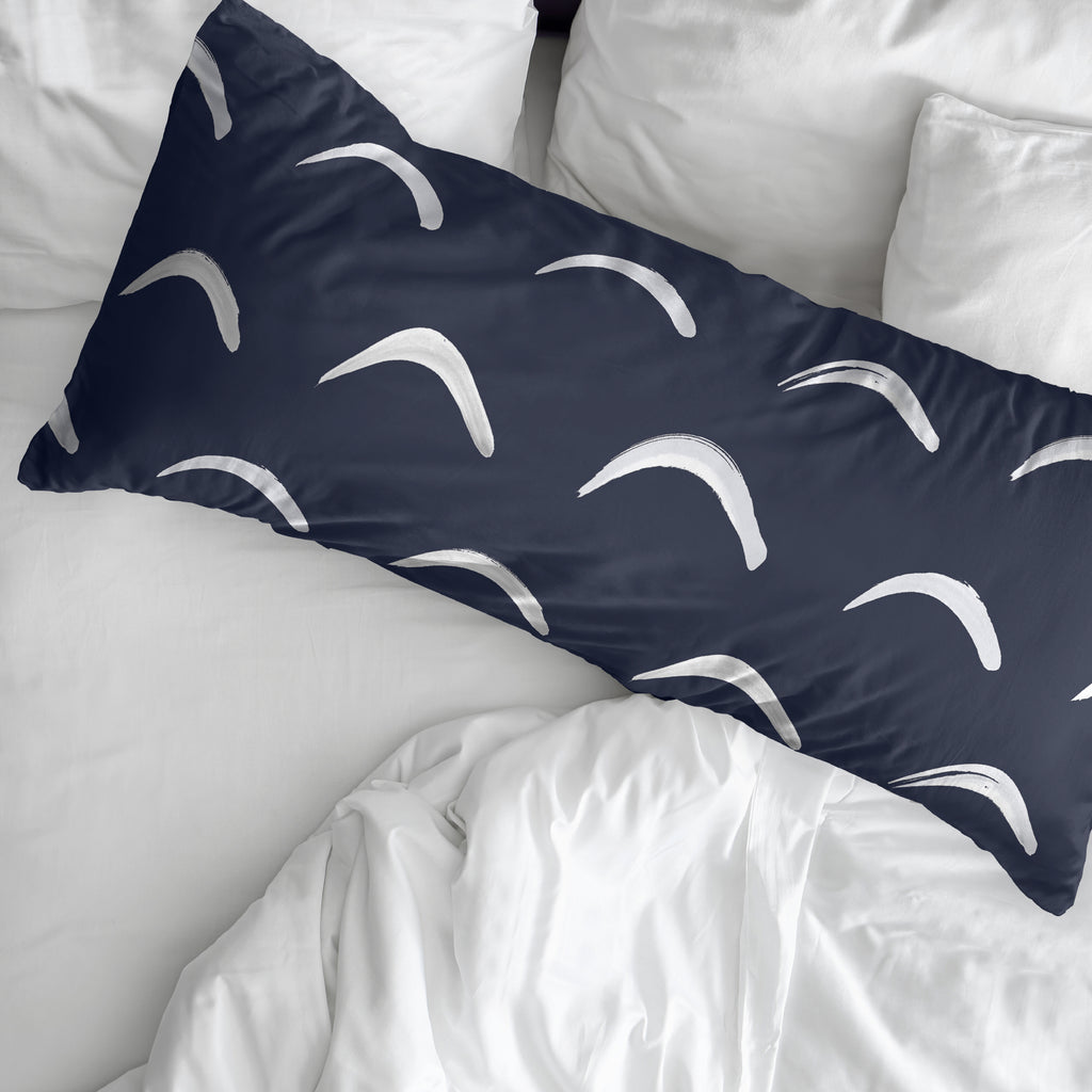 Funda de almohada 100% algodón 200 hilos Calella Azul
