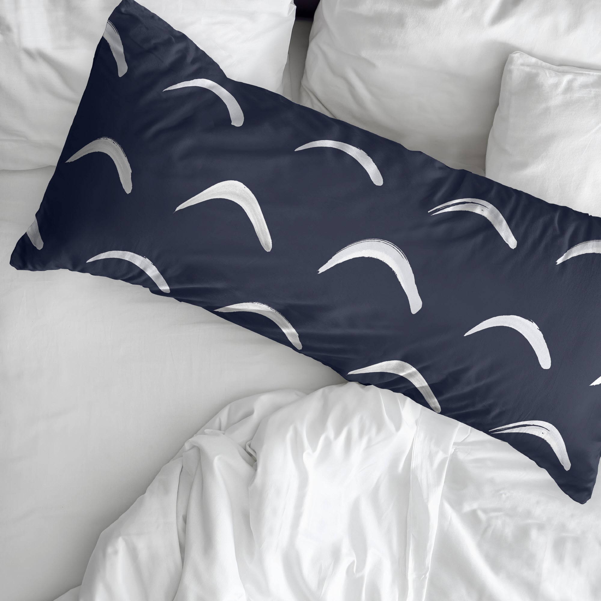 Funda de almohada 100% algodón 200 hilos Calella Azul