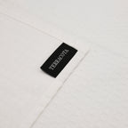 Plaid Waflle 100% algodón Blanco químico 130x170 cm