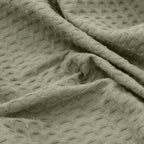 Plaid Waflle 100% algodón Desert Sage 130x170 cm