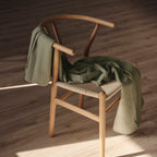 Plaid Waflle 100% algodón Desert Sage 130x170 cm