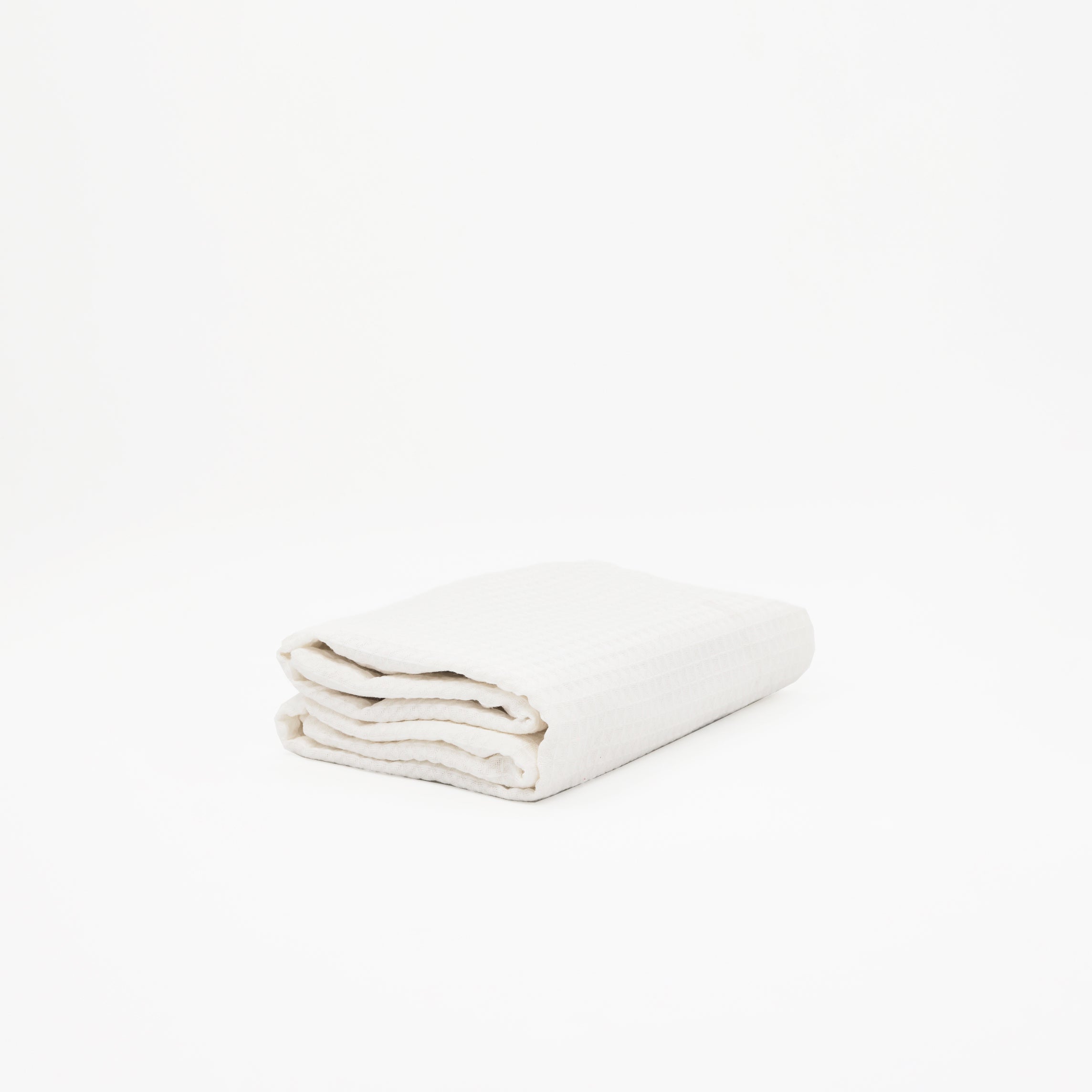 Toalla Waffle 100% algodón Blanco Quimico