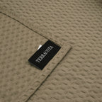 Plaid Waflle 100% algodón Wallnut 130x170 cm