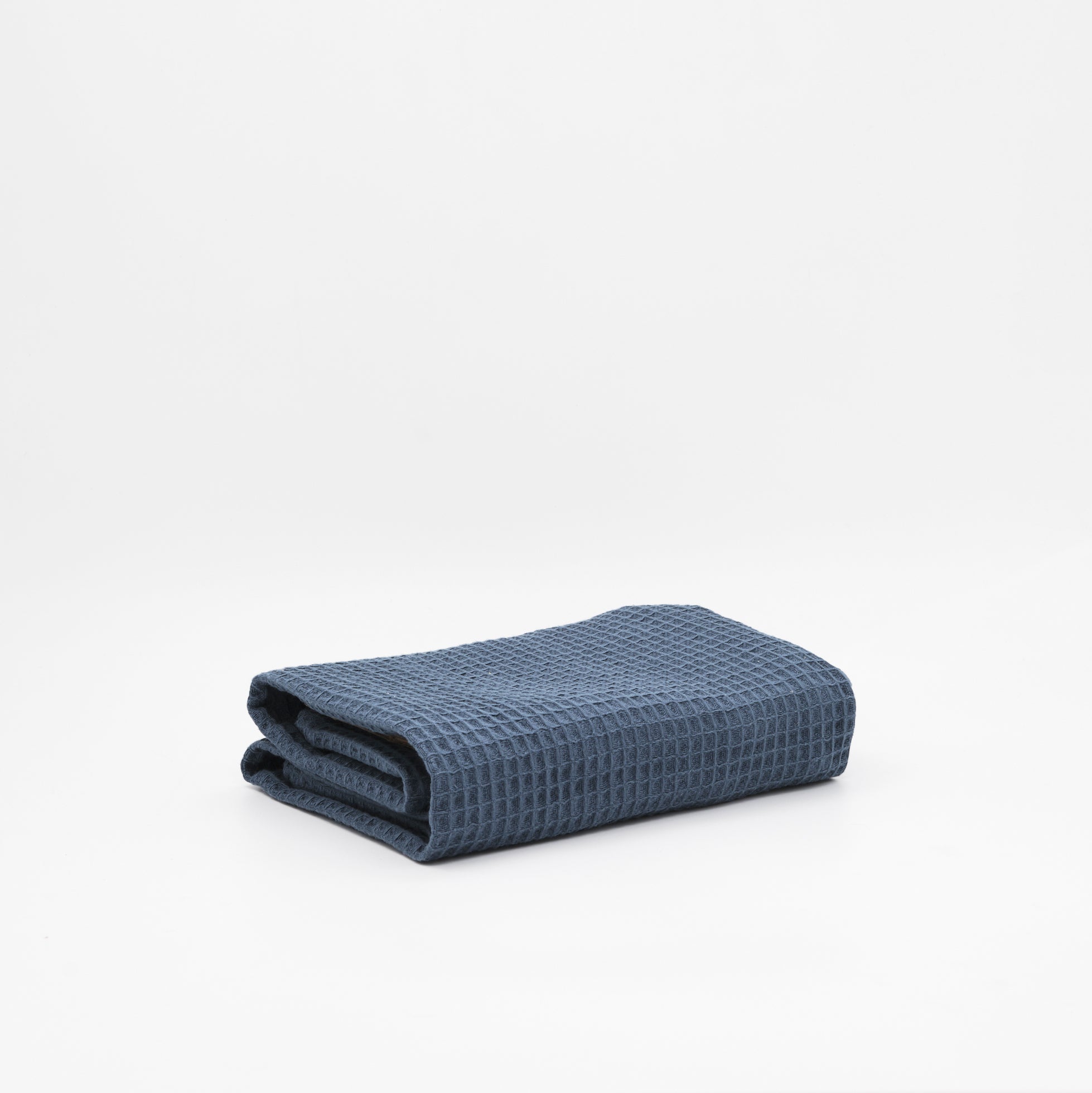 Toalla Waffle 100% algodón Blue Majolica