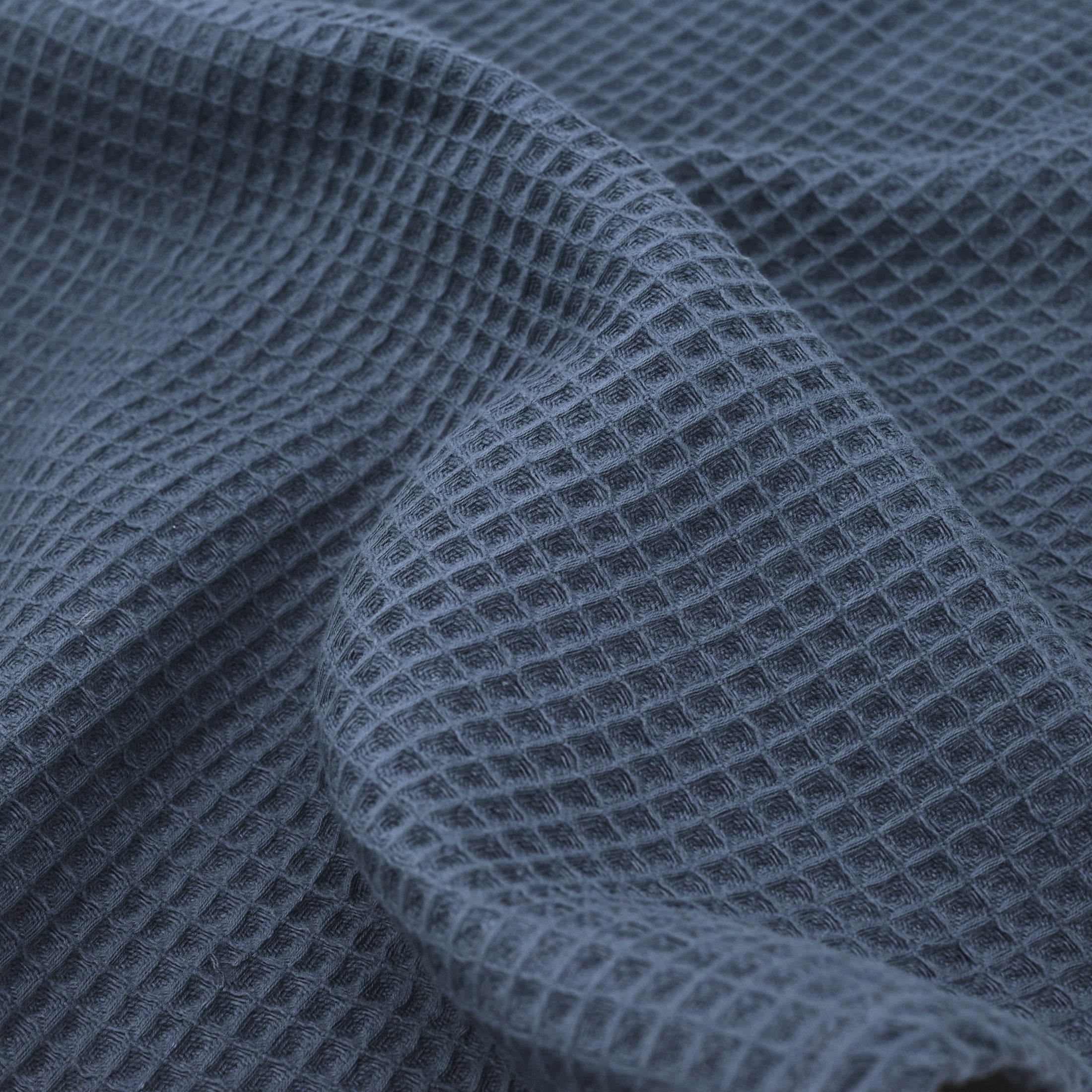 Toalla Waffle 100% algodón Blue Majolica