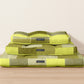 Cama de mascota 100% algodón antimanchas Bath Verde