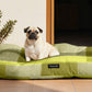 Cama de mascota 100% algodón antimanchas Bath Verde