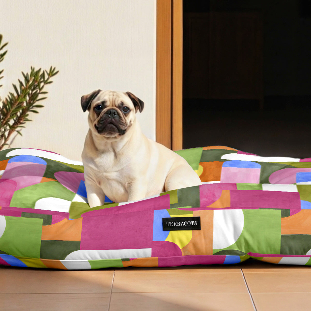 Cama de mascota 100% algodón antimanchas Dundee
