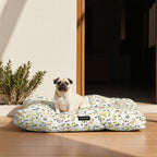 Cama de mascota 100% algodón antimanchas Leeds Verde