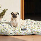 Cama de mascota 100% algodón antimanchas Leeds Verde