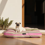 Cama de mascota 100% algodón antimanchas Exeter Verde