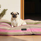Cama de mascota 100% algodón antimanchas Exeter Verde