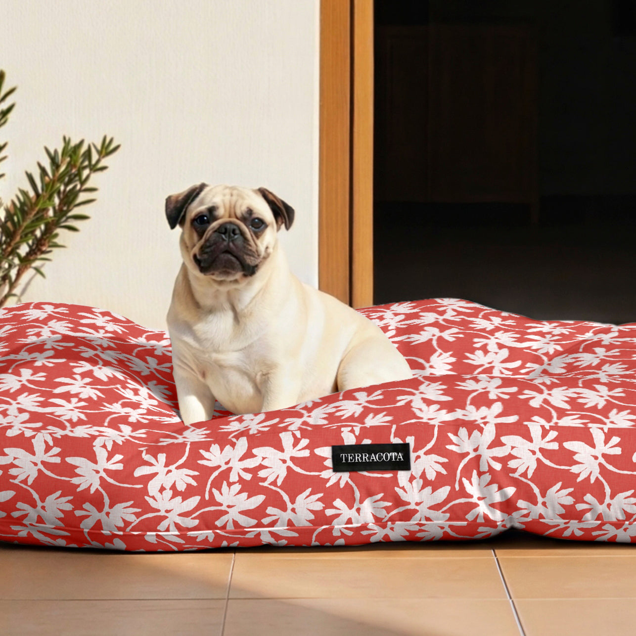 Cama de mascota 100% algodón antimanchas Halton 25