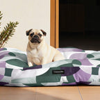 Cama de mascota 100% algodón antimanchas York Lila