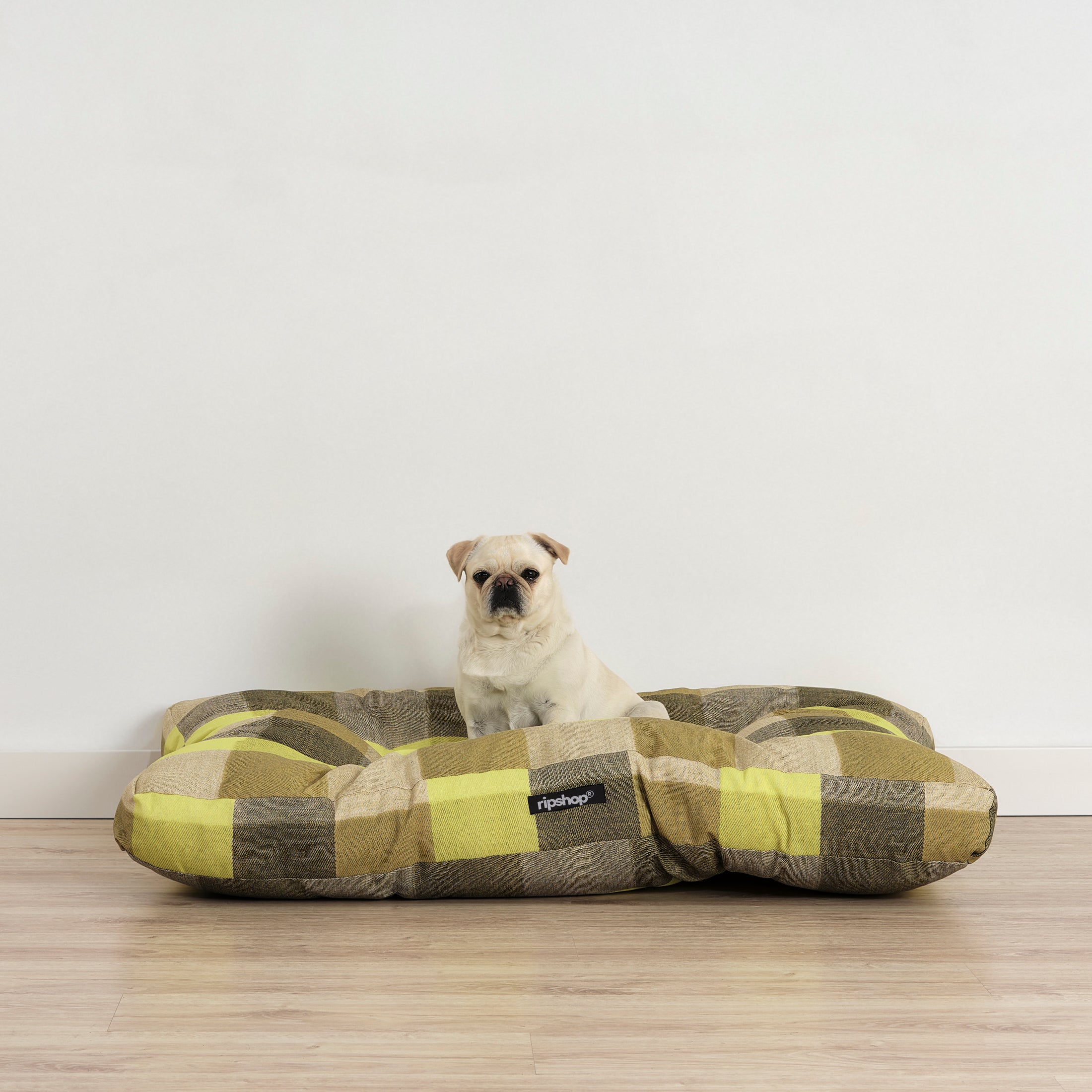 Protector antimanchas para cama de mascotas Bath Verde