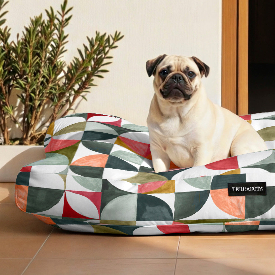 Cama para mascotas 100% algodón antimanchas Boo 924-5