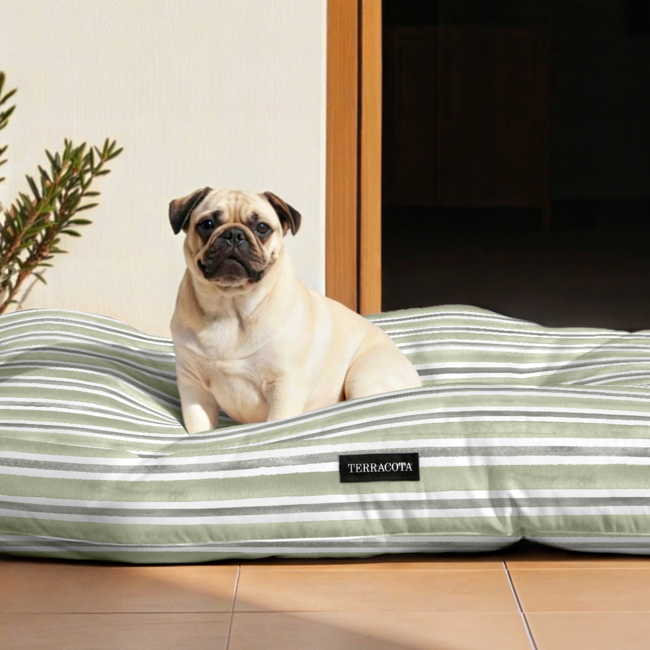 Cama para mascotas 100% algodón antimanchas Kan 125 2 Desert Sage