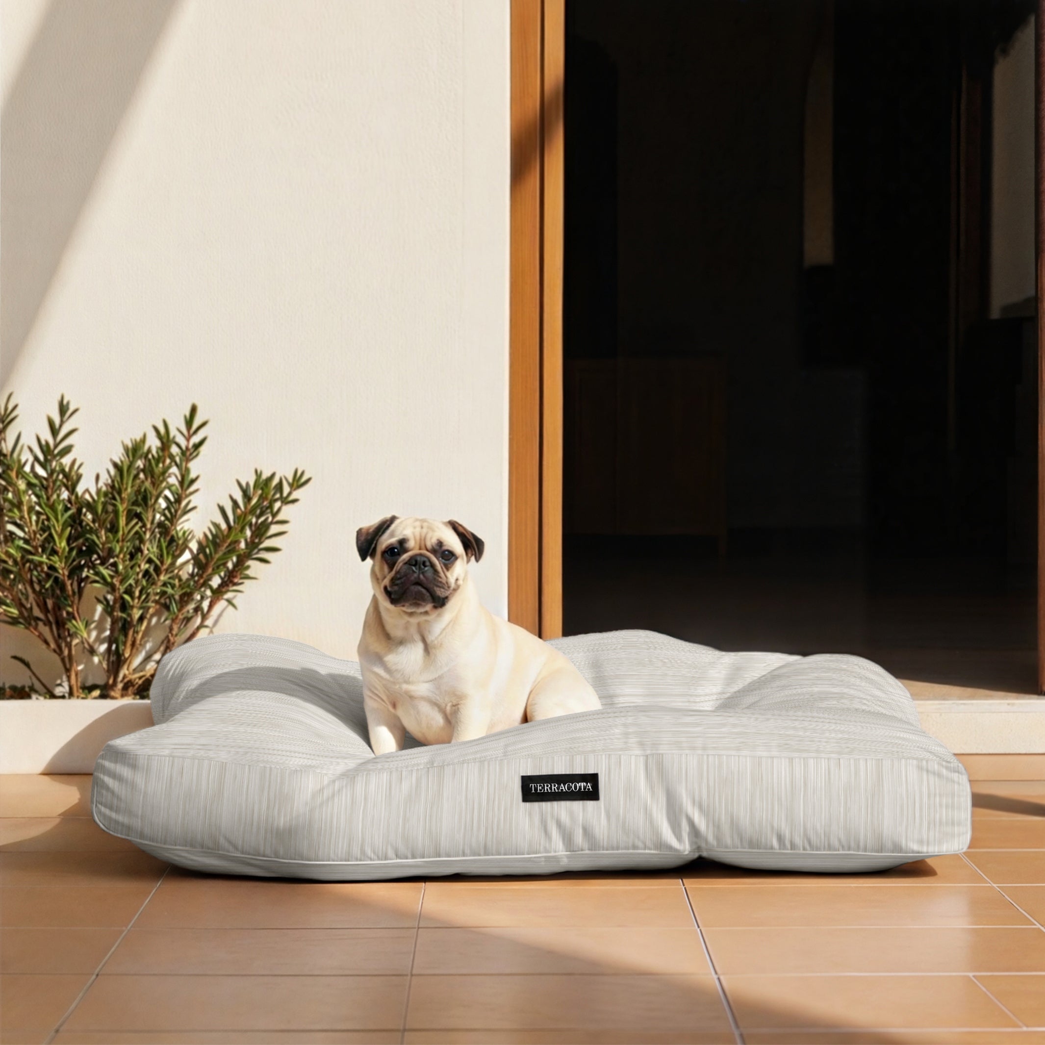 Cama para mascotas 100% algodón antimanchas Lesa 125 Beige